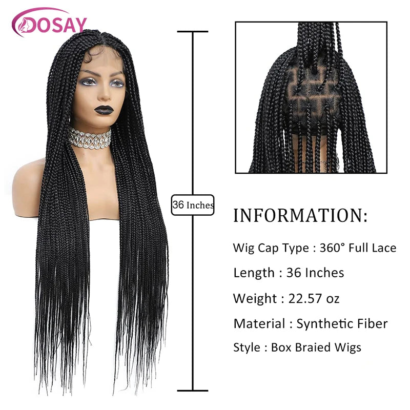 36" Knotless Braided Unit