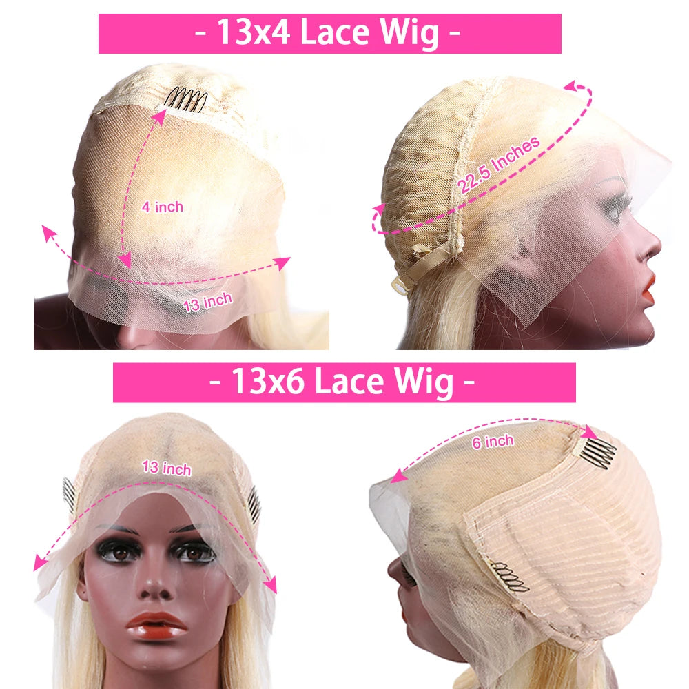613 Blonde Straight Pre-Plucked Unit