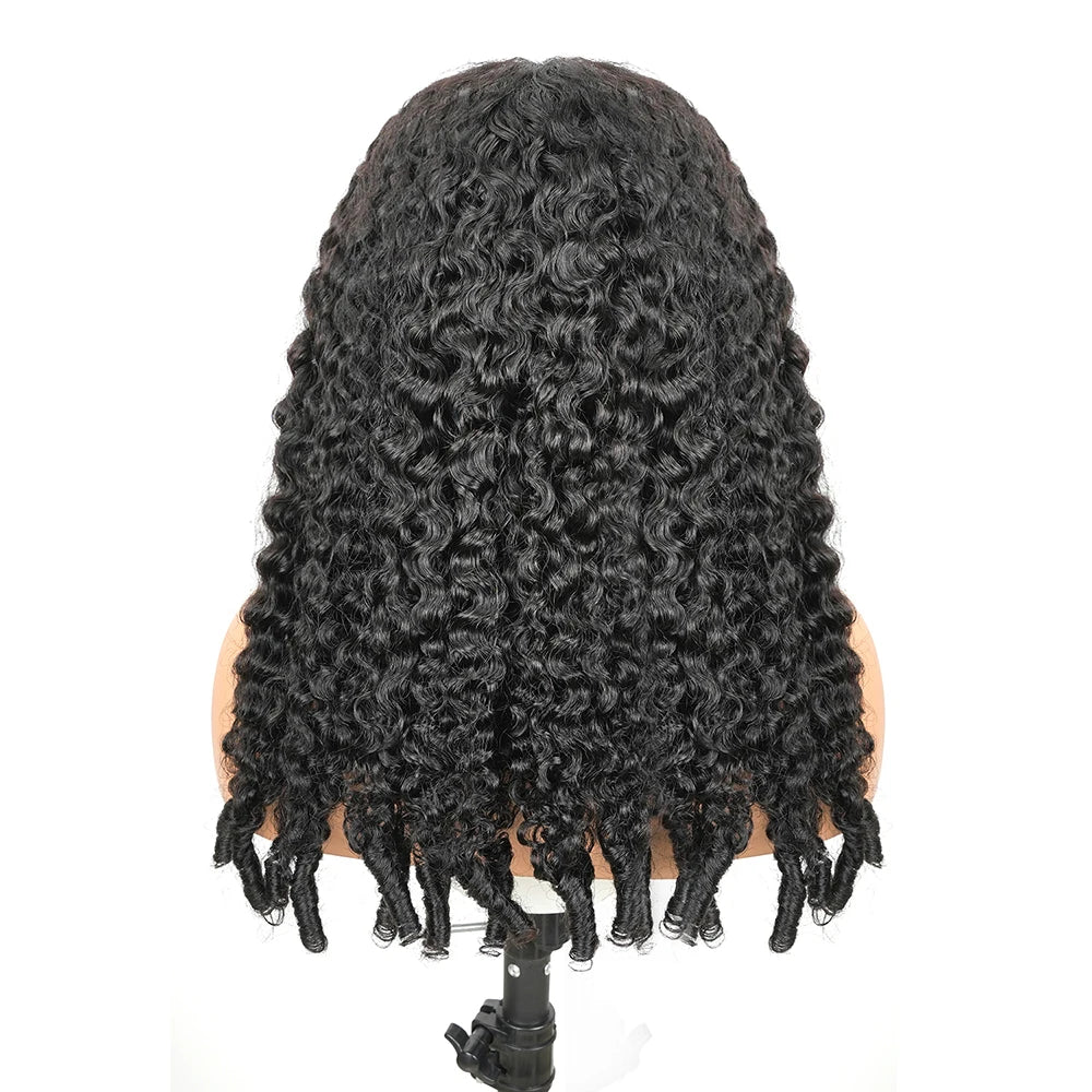 46" Natural Color Burmese Curly Unit