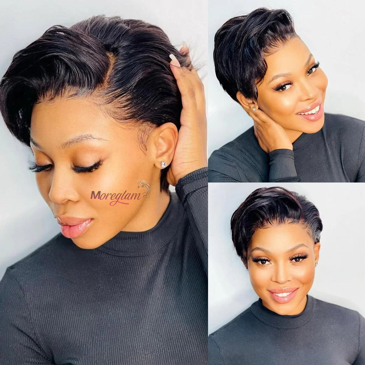 Pixie Cut Short Bob Unit