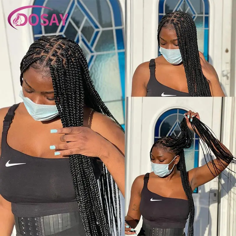 36" Knotless Braided Unit