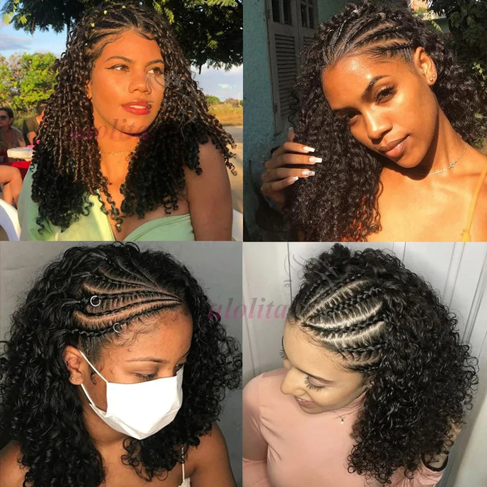 Braided Kinky Curly Unit