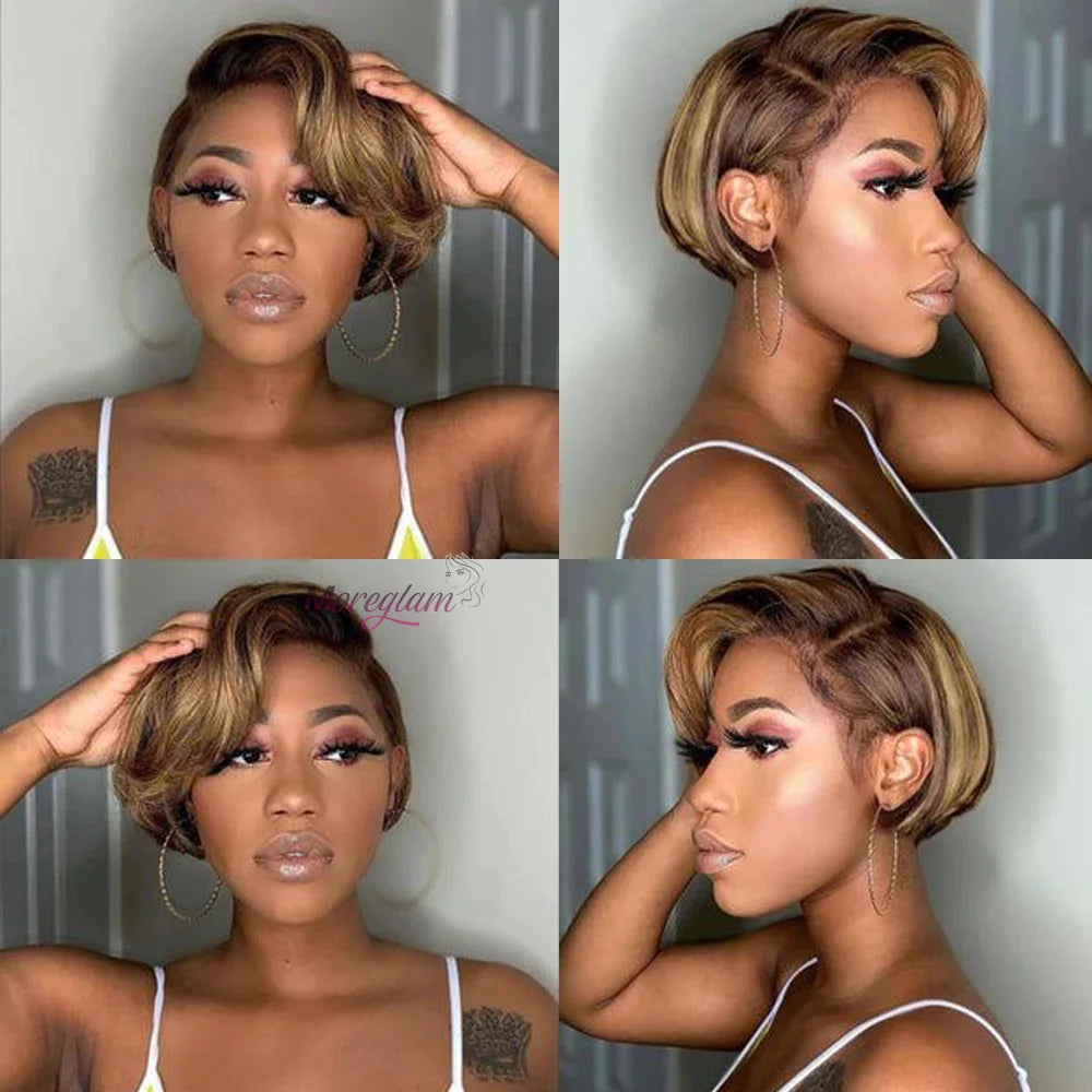 Short Bob Pixie Cut Unit