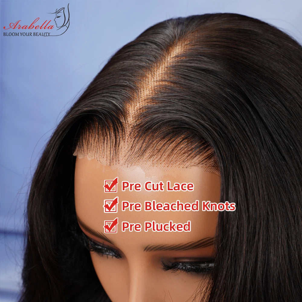 Glueless Pre-Plucked Natural Color Straight Unit