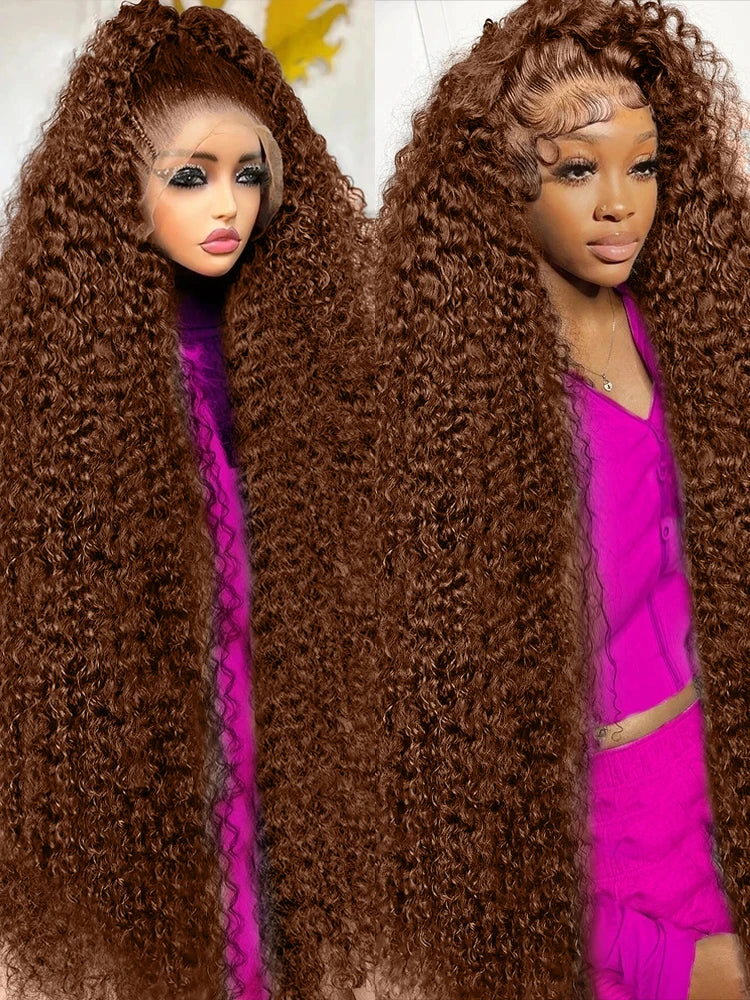 Chocolate Brown 300 Density Deep Wave Unit
