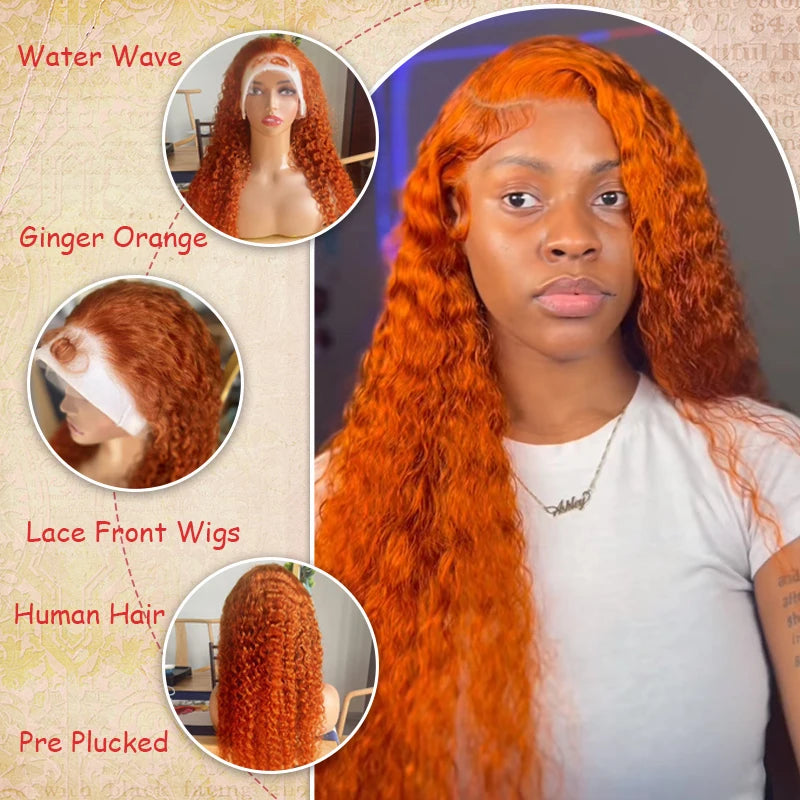 Orange Ginger Water Wave Unit