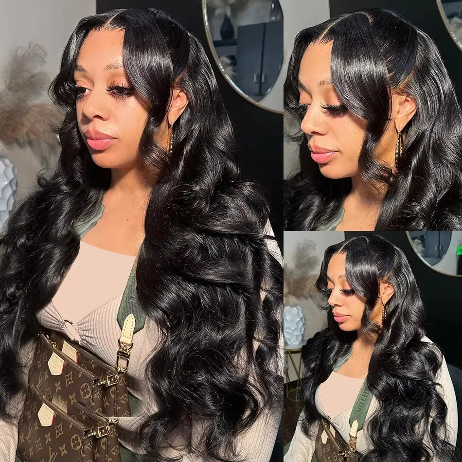 Pre Plucked Natural Color Body Wave Unit