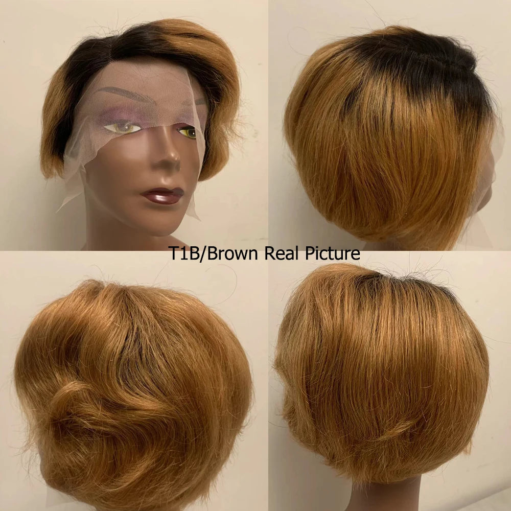 Short Bob Pixie Cut Unit
