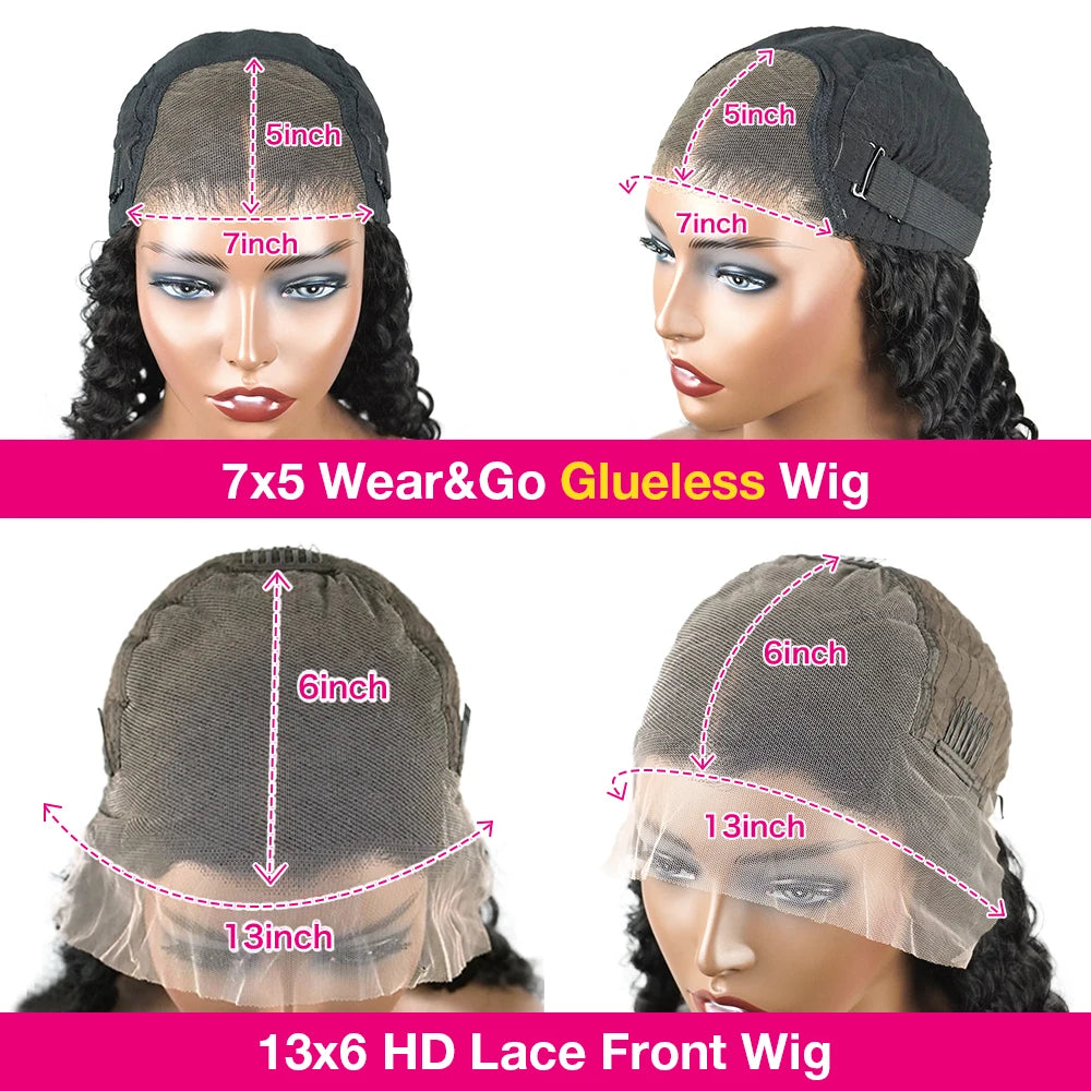 Glueless Kinky Curly Unit