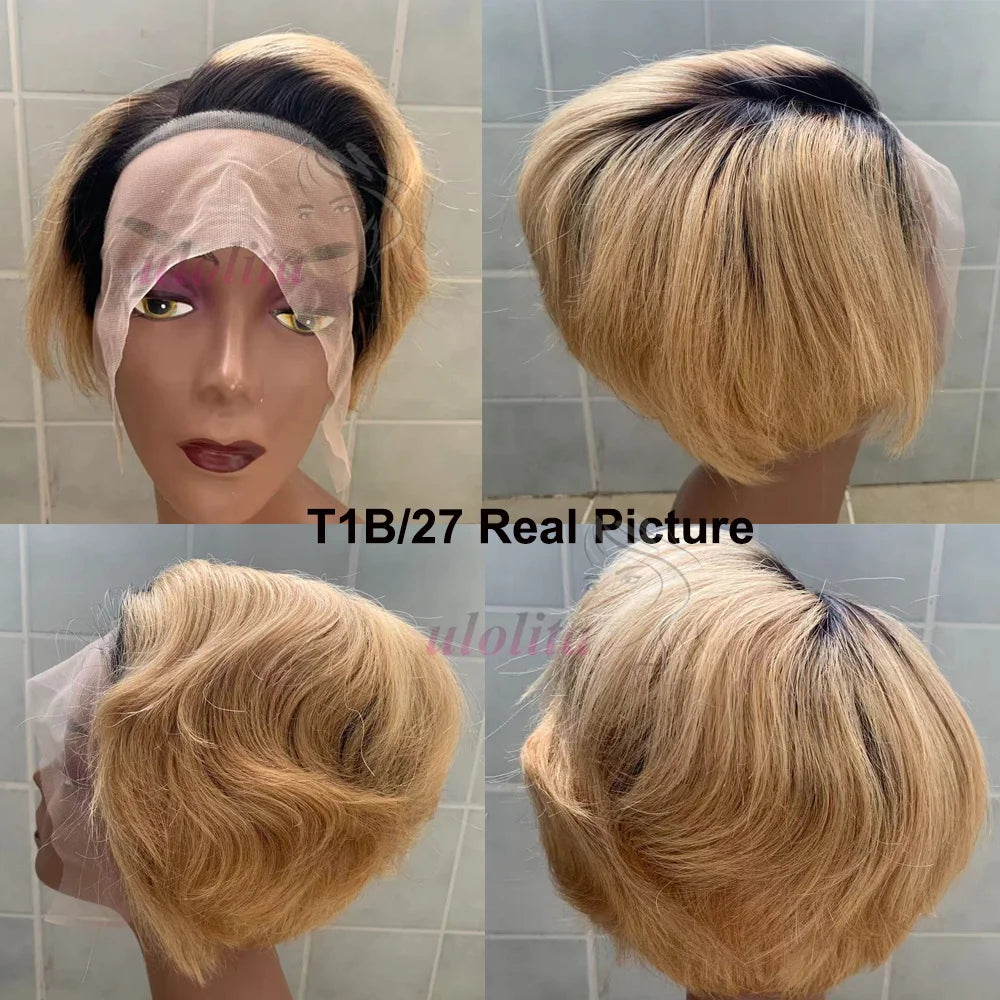 Short Bob Pixie Cut Unit
