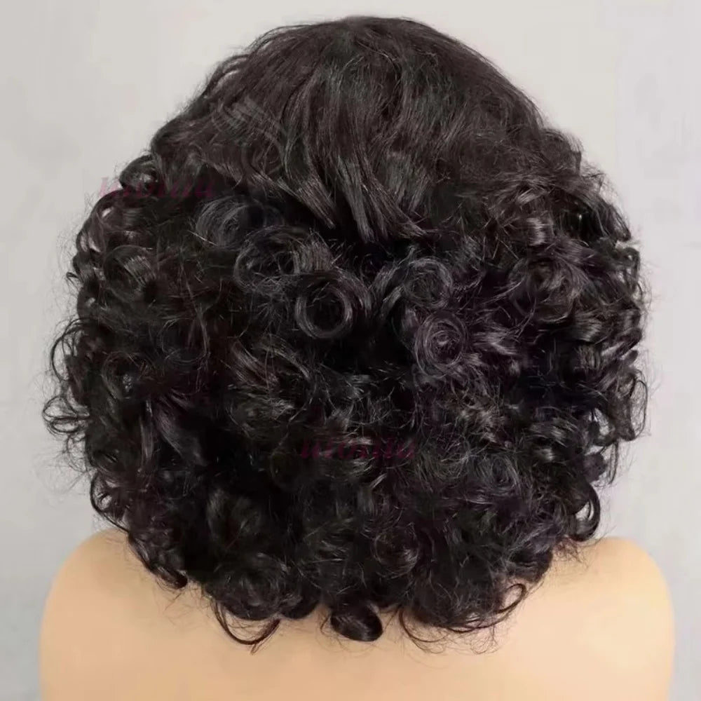 Bouncy Curl Short Bob Unit