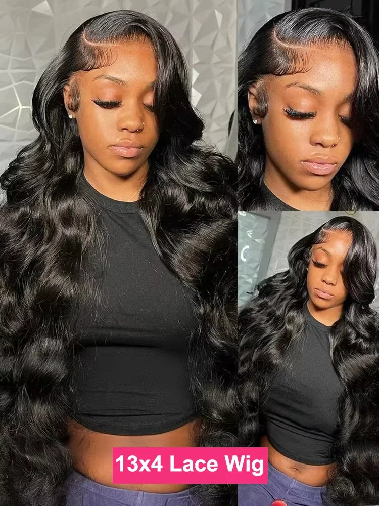 Glueless Pre-Plucked Natural Color Body Wave Unit