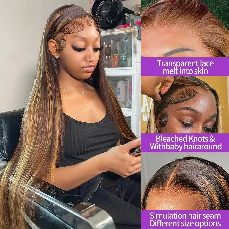 4/27 Highlighted Pre-Plucked Bone Straight Unit