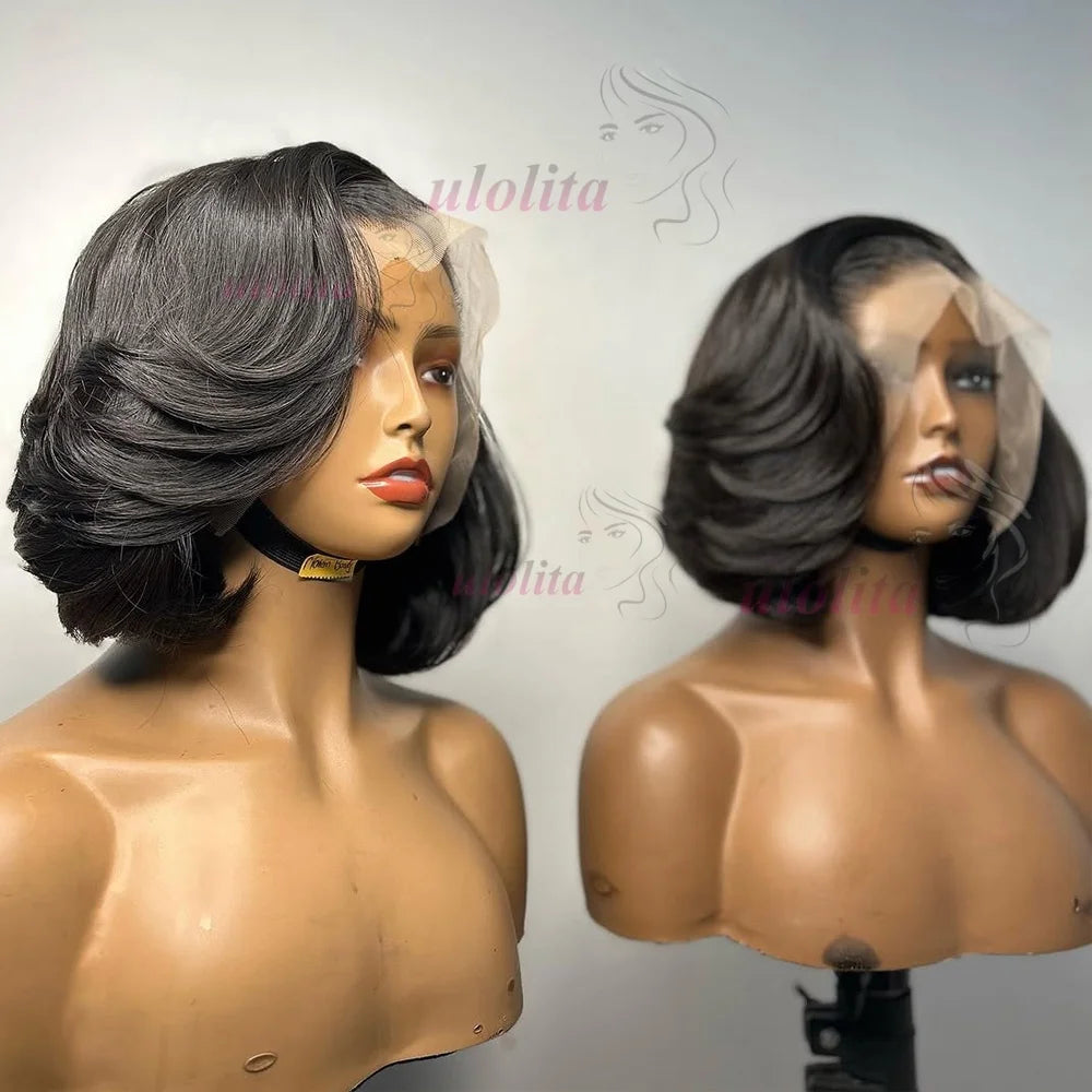 Layered Cut Straight Bob Unit
