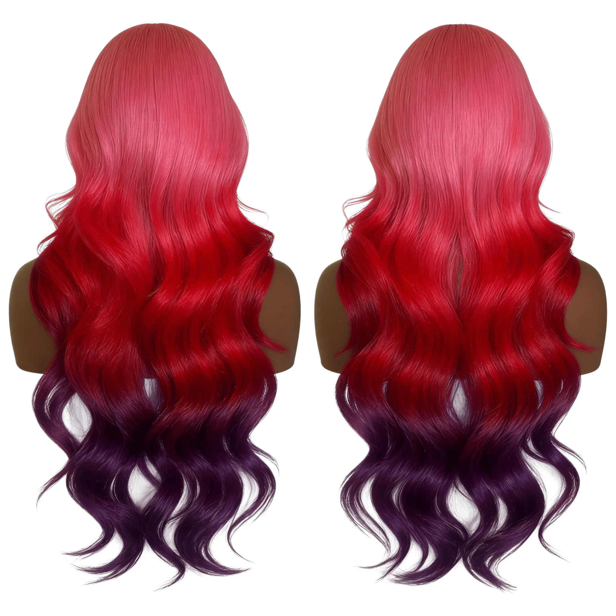Ombre Pink Red and Purple Unit
