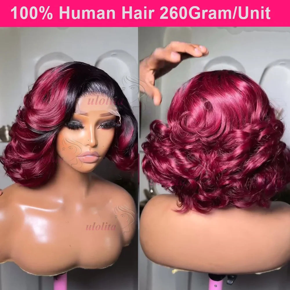 Bouncy Loose Curly Bob Unit