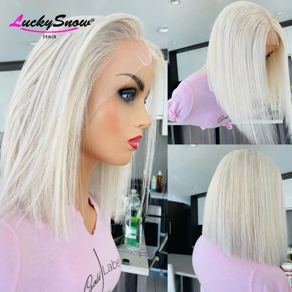 White Straight Bob Unit